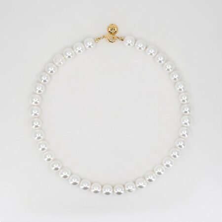 Donna Round Pearl Necklace