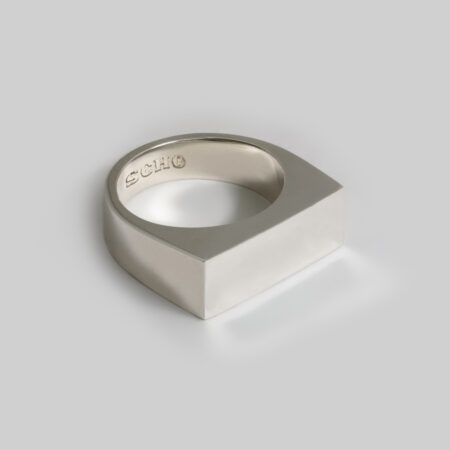 Paris Rectangle Signet Ring Small