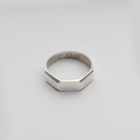 Paris Octagon Signet Ring Small