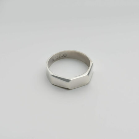 Paris Octagon Signet Ring Small