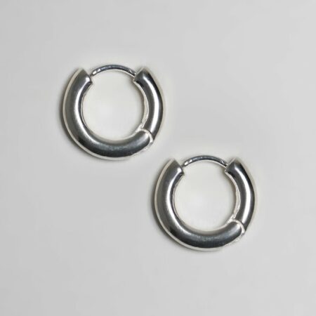 Classic Ring Earring Silver