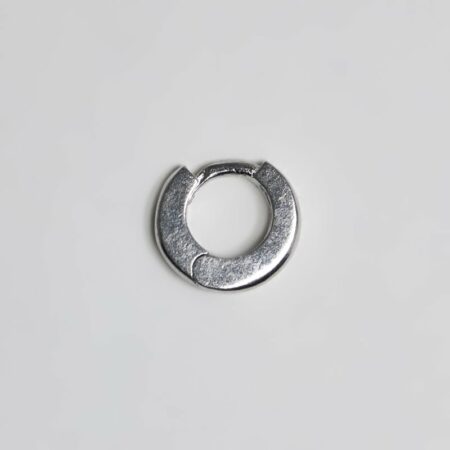 Small Flat Ring Earrings