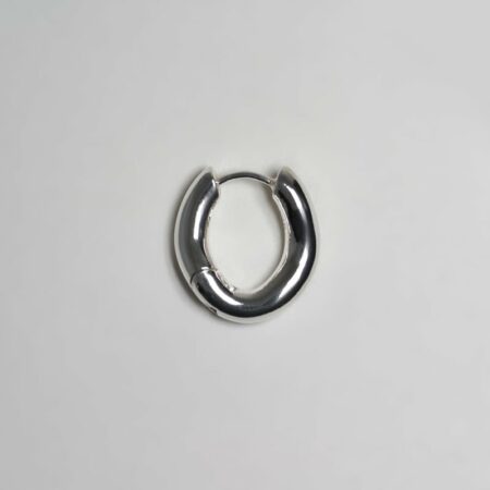 Wave Oval Ring Earrings